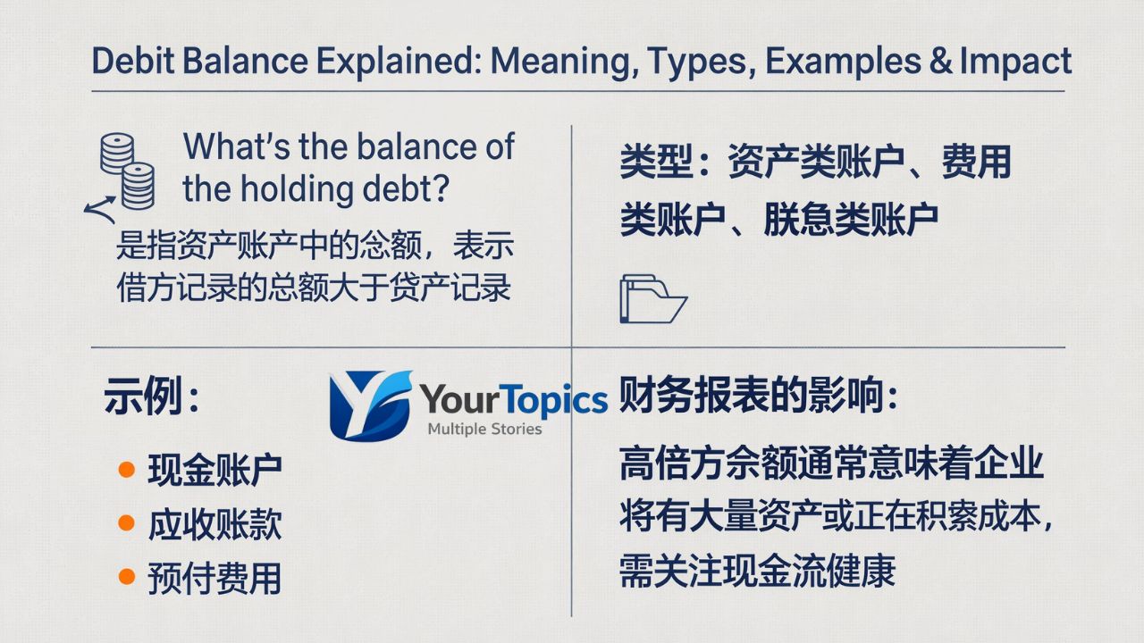 Debit Balance Explained Meaning, Types, Examples & Impact