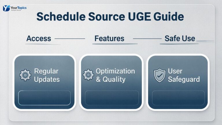 Schedule Source UGE